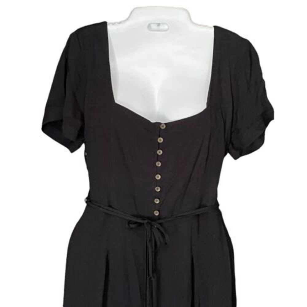 Anthropologie Black Jumpsuit - Picture 2 of 12